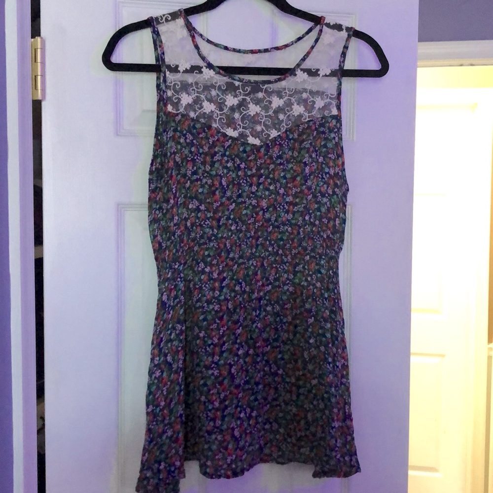 Forever 21 floral shirt